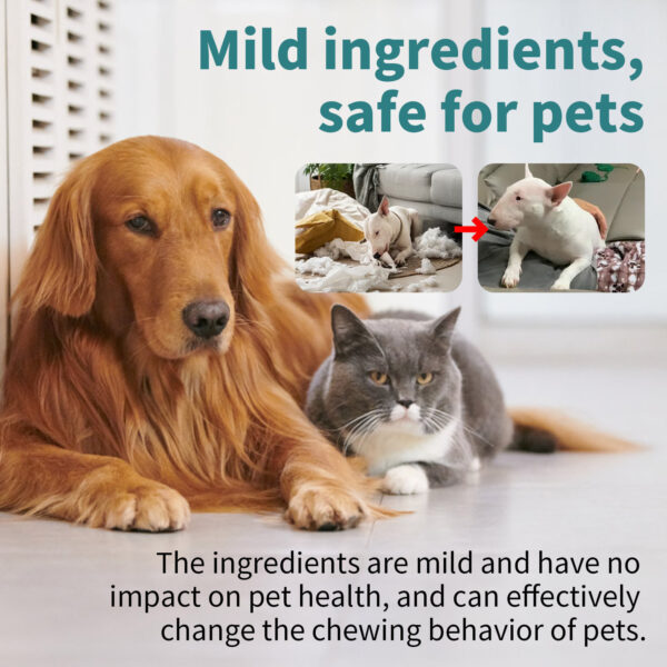 Harmony Home Spray: The Invisible Shield Against Pet Scratches and Chewing.