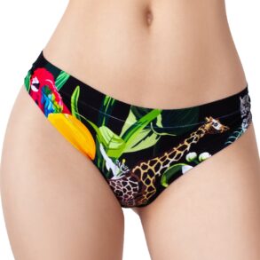 Memème Women’s Ultra-Comfortable JUMANJI - Zoo - Panties | Breathable Cotton Crotch, Stretchy Fit, No Elastic Bands