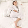 21ede256-e3cc-4ab9-8239-6bec9de5f5e7.jpg Full-Body Ergonomic Pregnancy Pillow: Ultimate Lumbar & Side Sleep Support