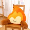 360cf45d-e204-4ea8-a258-c63c691ca9ab.jpg Cute Flame Lumbar Support Pillow: Plush Back Cushion & Decor Accent