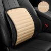 54625d9e-2668-409d-93c7-3622f4418045_trans.jpeg Ergonomic Leather Car Seat Lumbar Cushion: Premium Back Support for Driving & Office