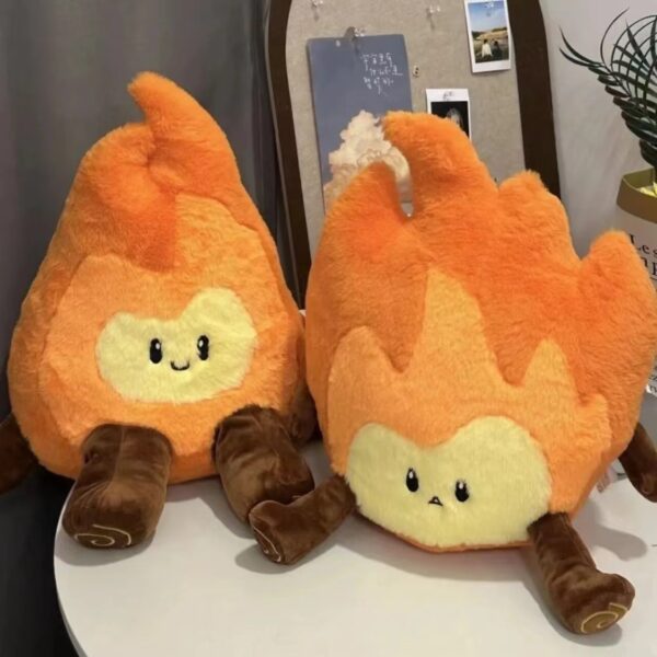 558e433d-ed54-4e35-80e4-f2a6184d049f.jpg Cute Flame Lumbar Support Pillow: Plush Back Cushion & Decor Accent