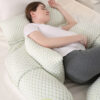 675234c0-3a57-4e4b-a9eb-72741e2c6111.jpg Full-Body Ergonomic Pregnancy Pillow: Ultimate Lumbar & Side Sleep Support