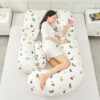 7466ef55-e9fe-4ca5-81e8-a0f683831d9f.jpg Full-Body Ergonomic Pregnancy Pillow: Ultimate Lumbar & Side Sleep Support