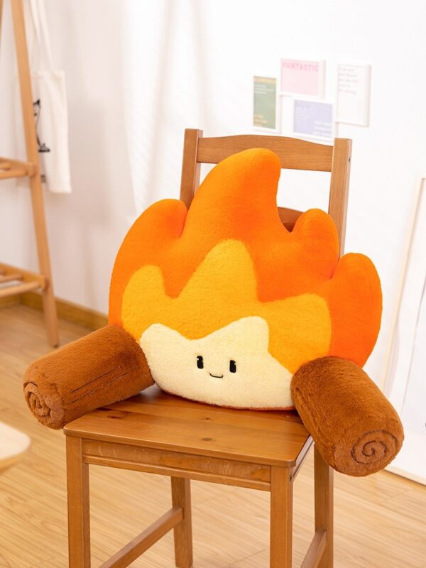 815fcbc2-6a8f-4e37-a518-e3d4b11500aa.jpg Cute Flame Lumbar Support Pillow: Plush Back Cushion & Decor Accent