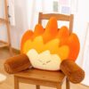 85fc0d05-5b90-4f3c-9c06-8c838e65b4da.jpg Cute Flame Lumbar Support Pillow: Plush Back Cushion & Decor Accent