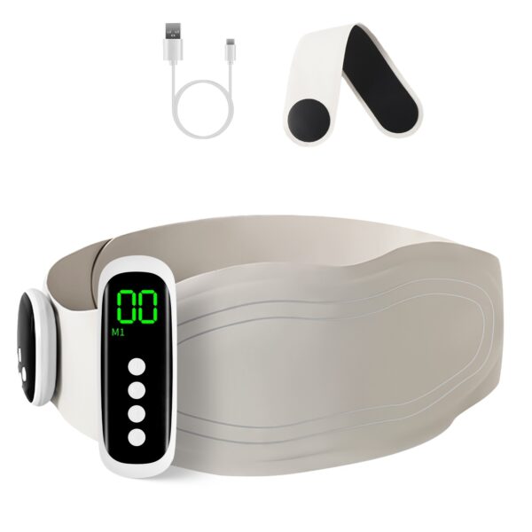 8c081b2d-71fe-4ac6-81d0-c1e868d0581a.jpg Cordless 2-in-1 EMS Back Massager & Heating Pad: Targeted Relief for Waist, Back & Cramps