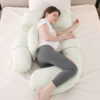 9a19bd23-67c8-40db-a461-ff51507c4aa4.jpg Full-Body Ergonomic Pregnancy Pillow: Ultimate Lumbar & Side Sleep Support